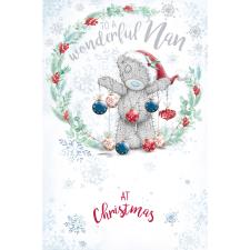 Wonderful Nan Me to You Bear Christmas Card Image Preview